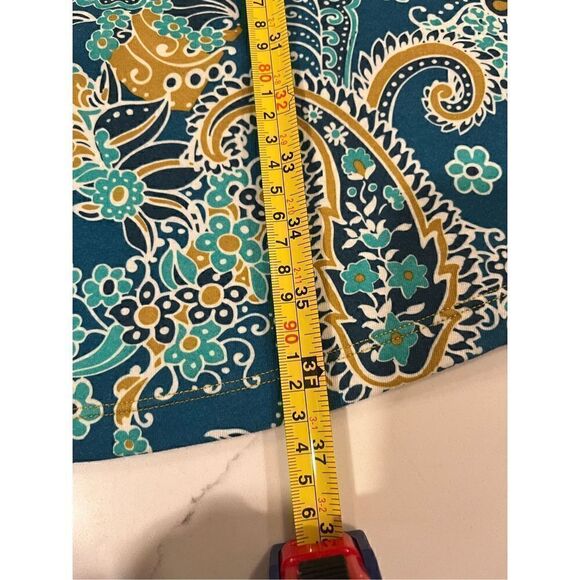 prAna Women’s Breathe Teal Knee Length Dress Sz M Stretch - Picture 8 of 9